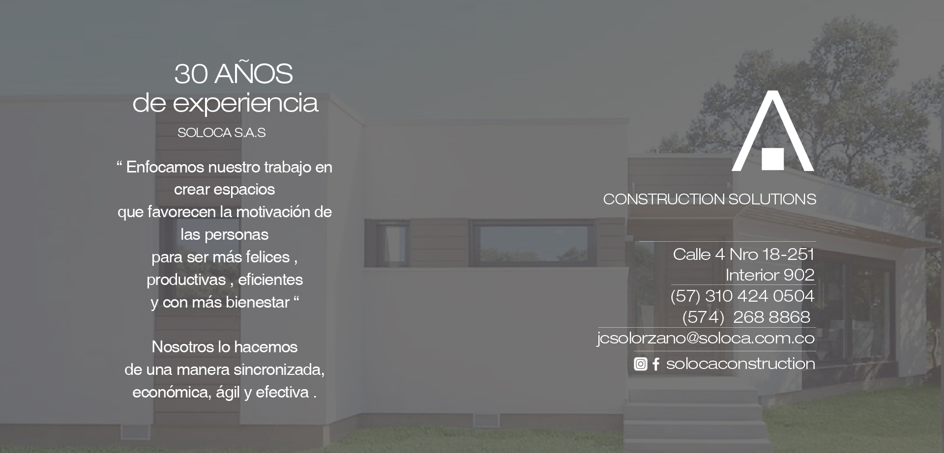 SOLOCA  |  CONSTRUCTION SOLUTIONS